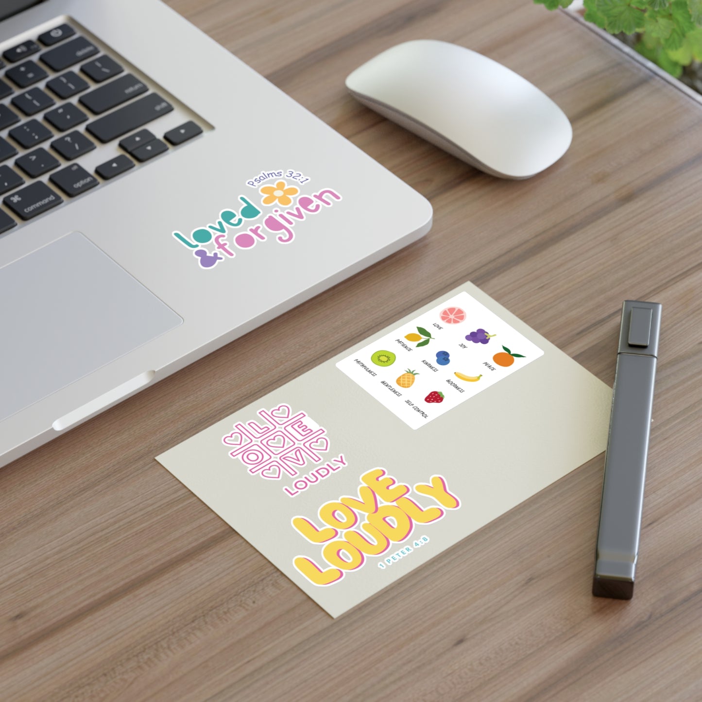 love loudly launch stickers