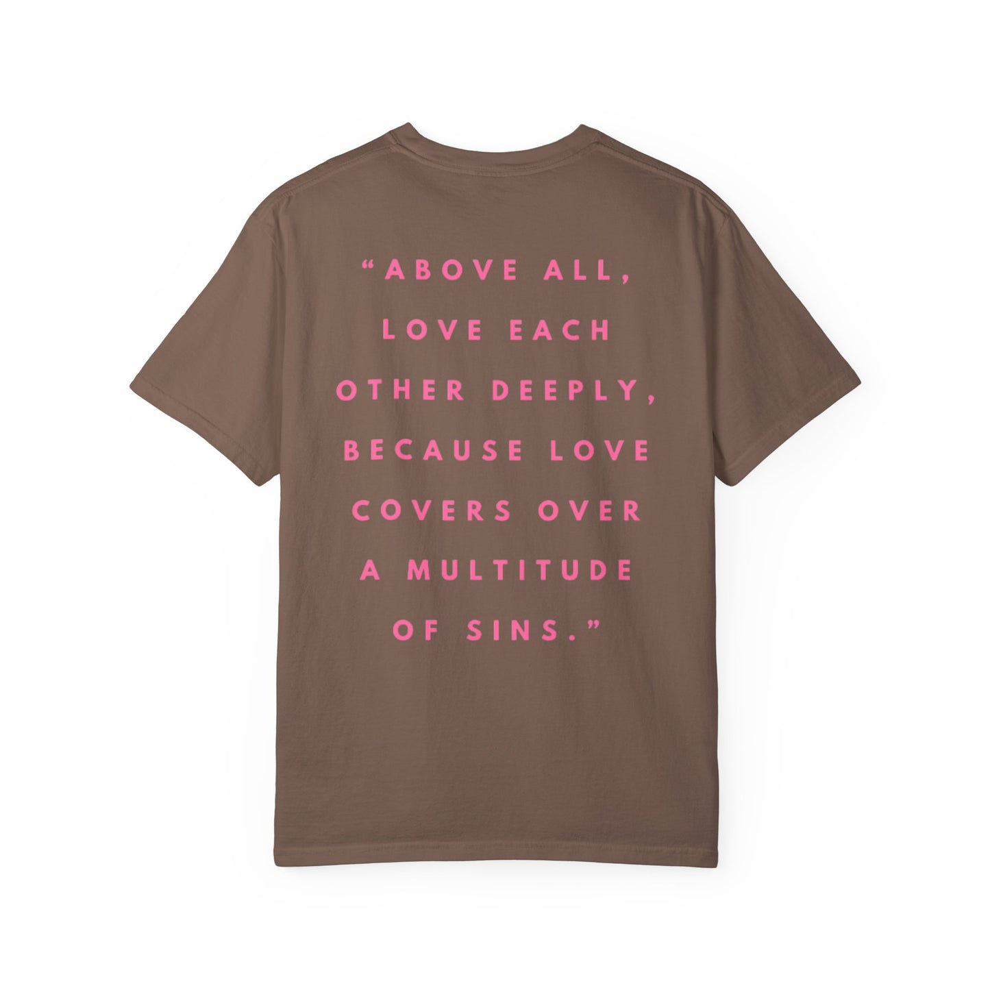 love loudly logo tee