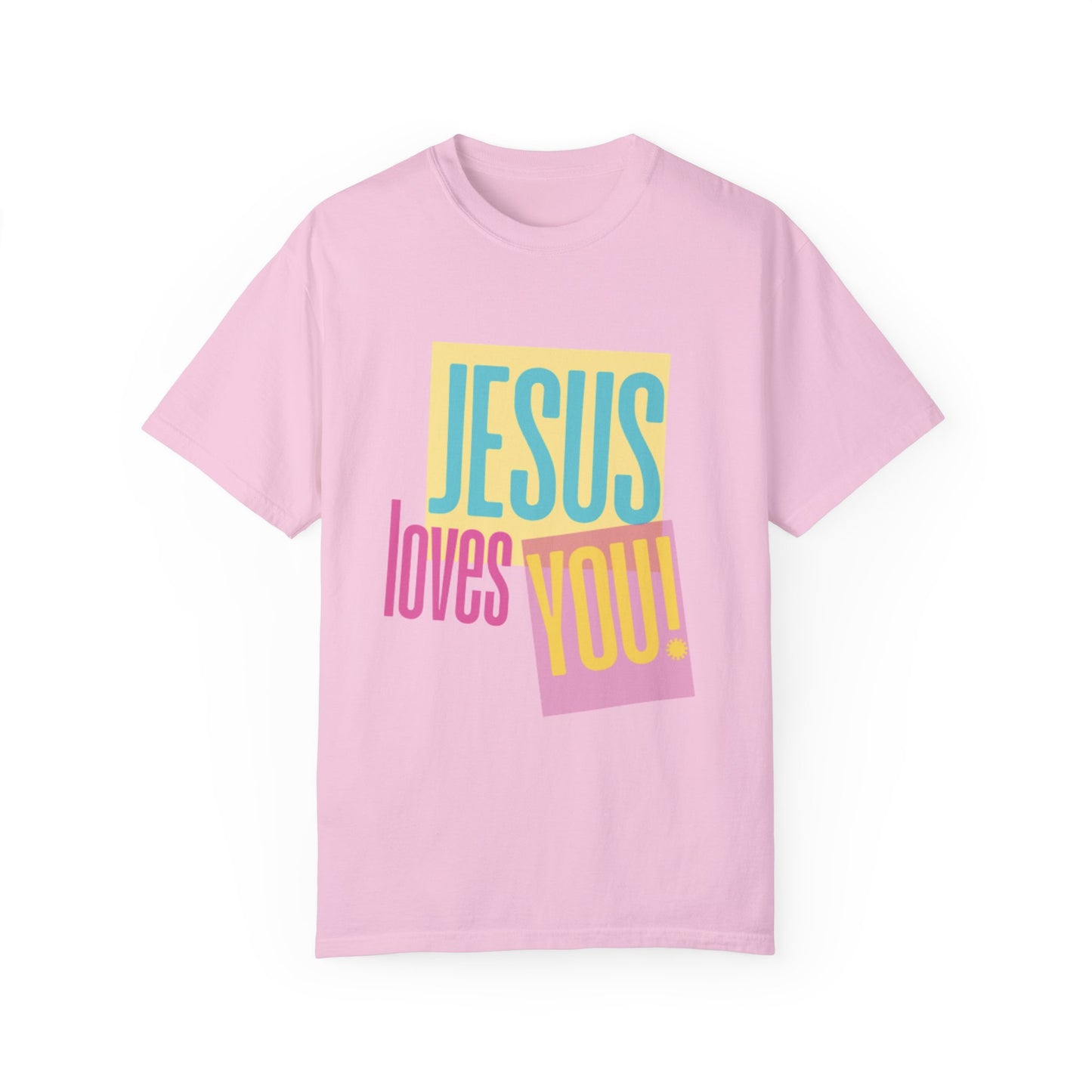 retro JESUS LOVES YOU tee