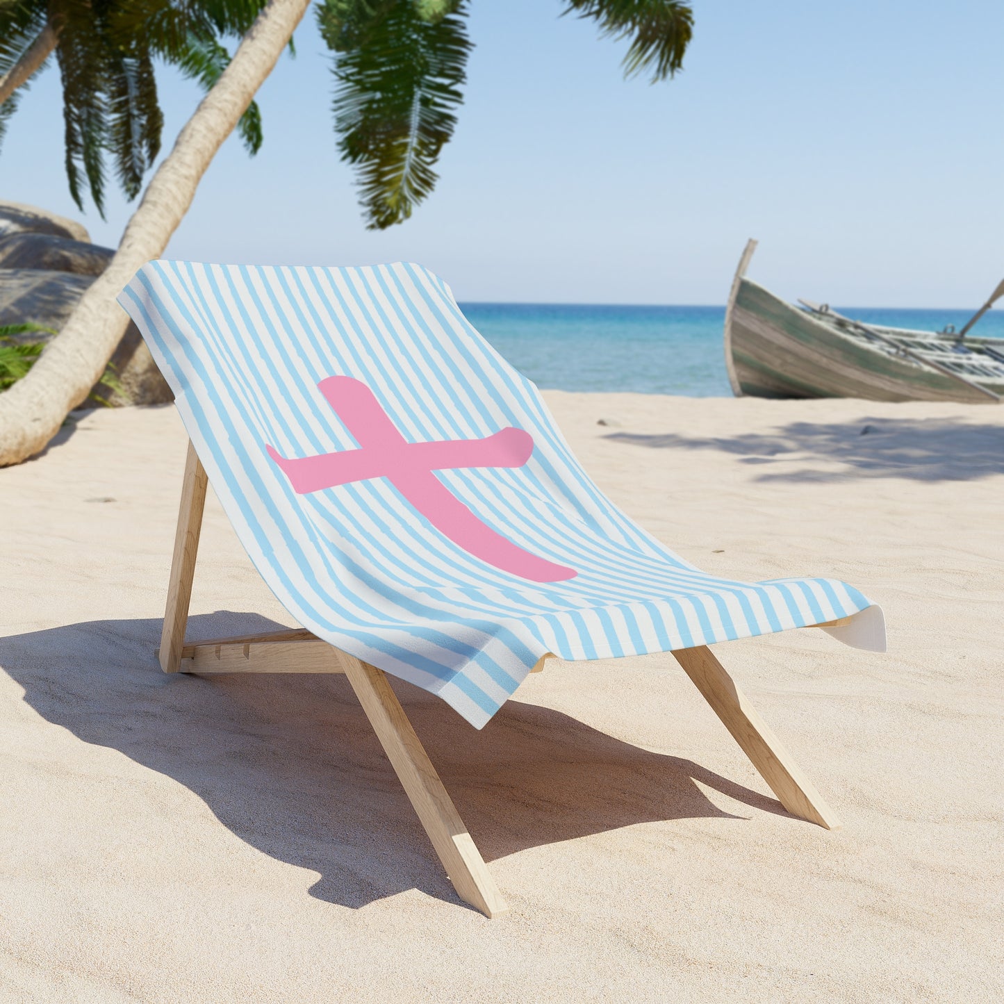 cross beach towel