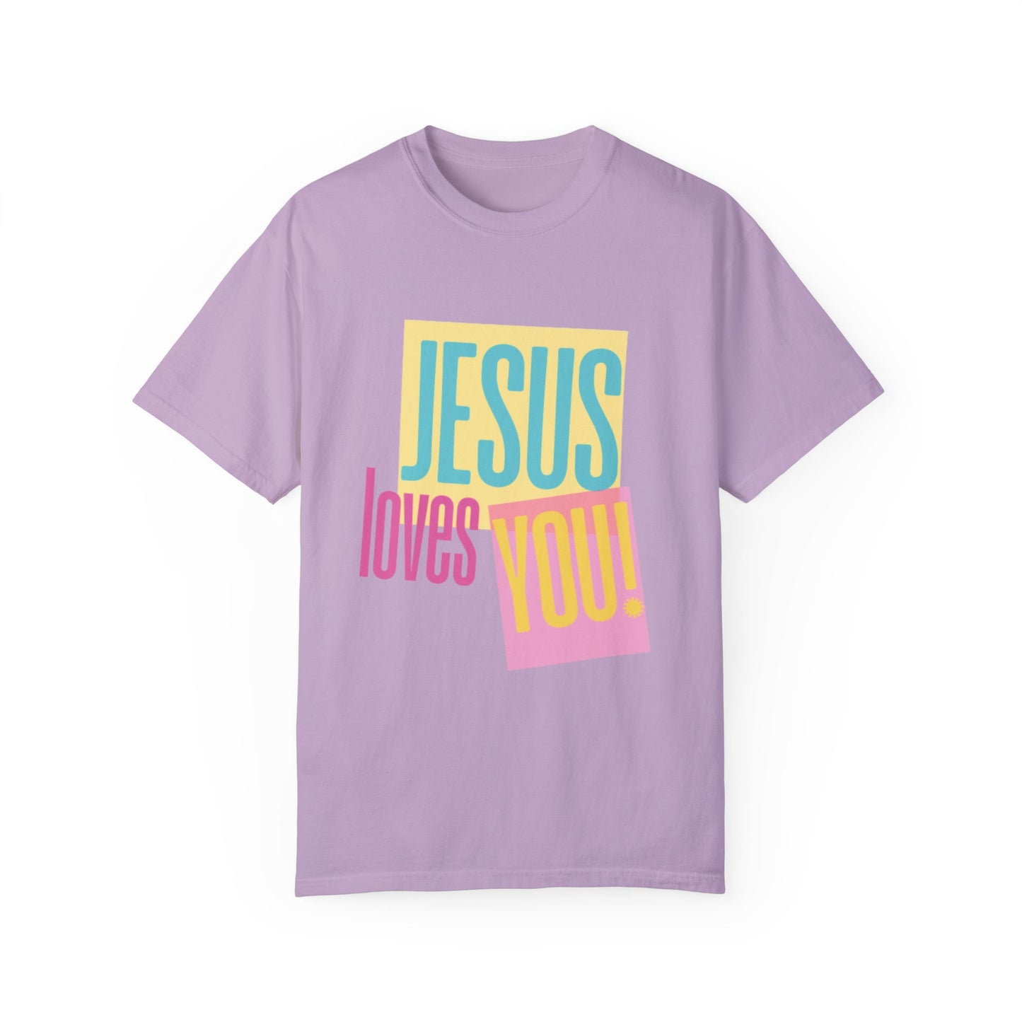 retro JESUS LOVES YOU tee