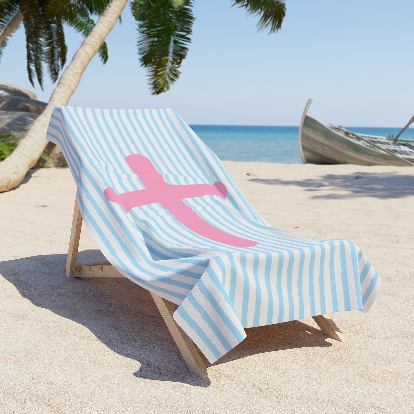 cross beach towel