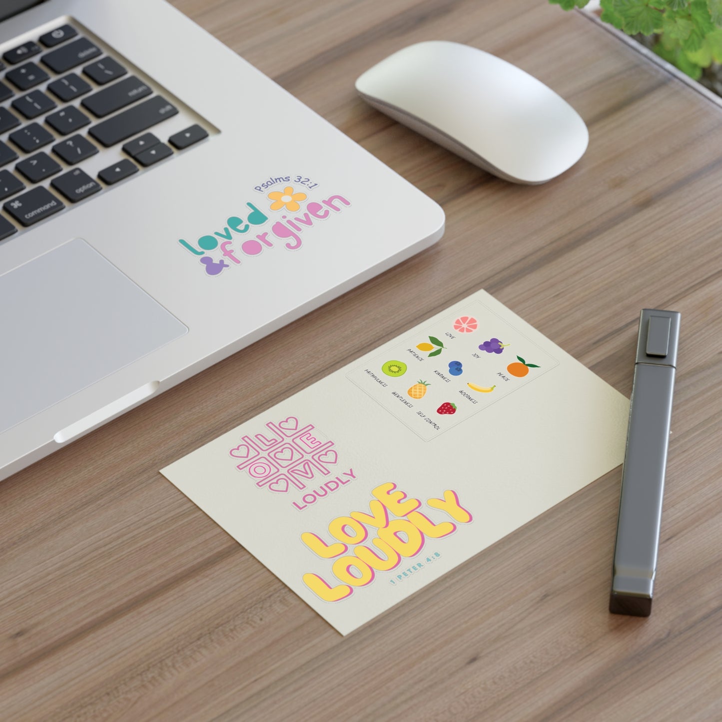 love loudly launch stickers