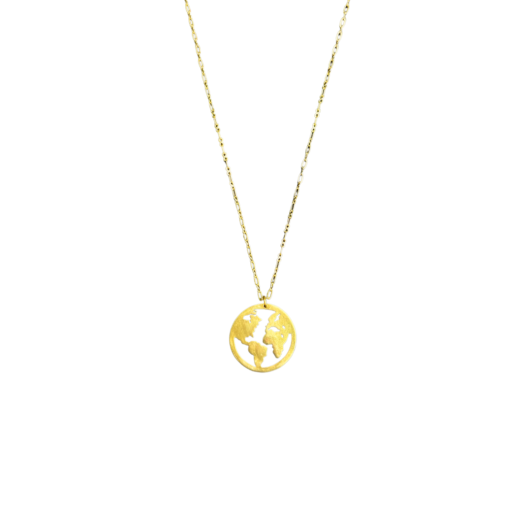 globe necklace