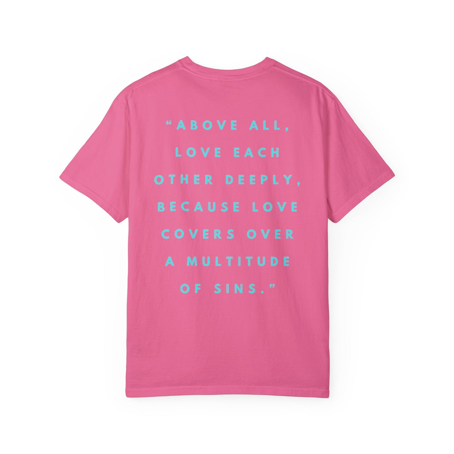 love loudly logo tee