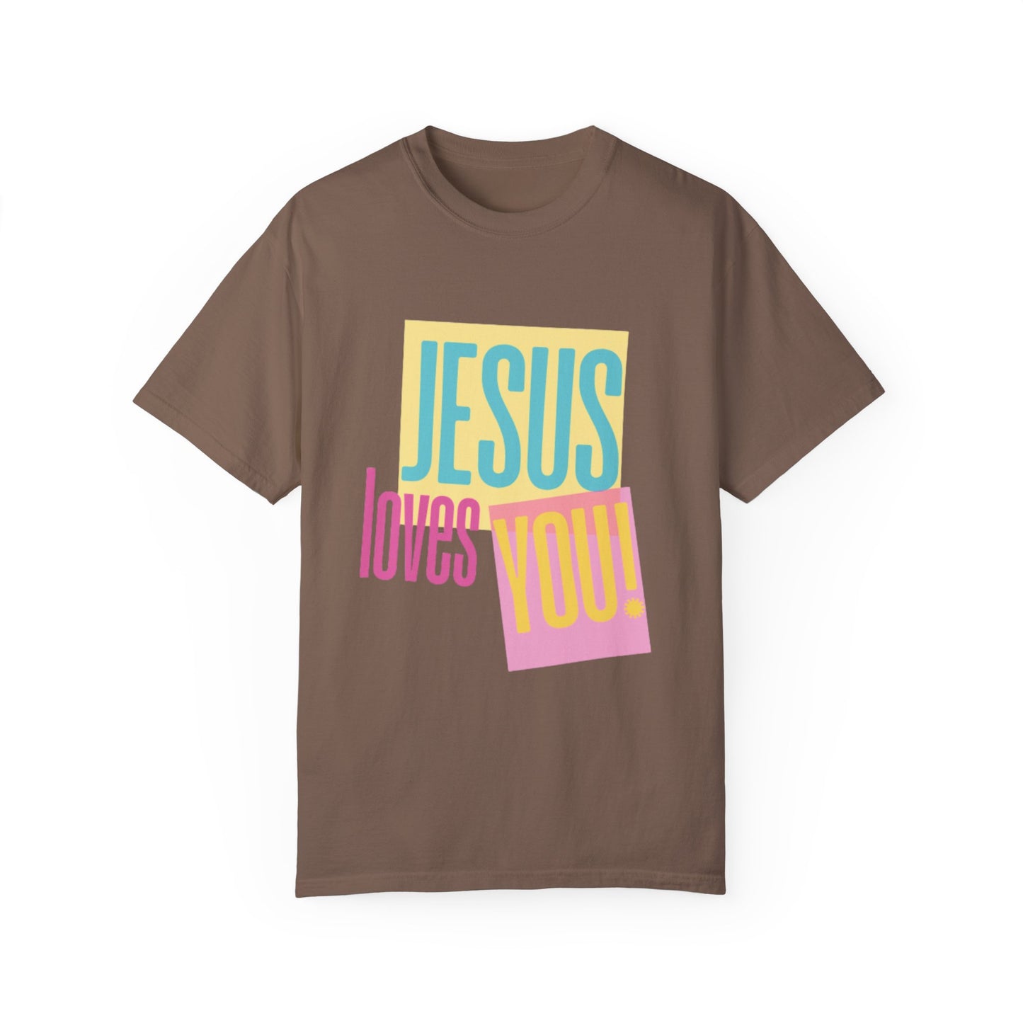 retro JESUS LOVES YOU tee
