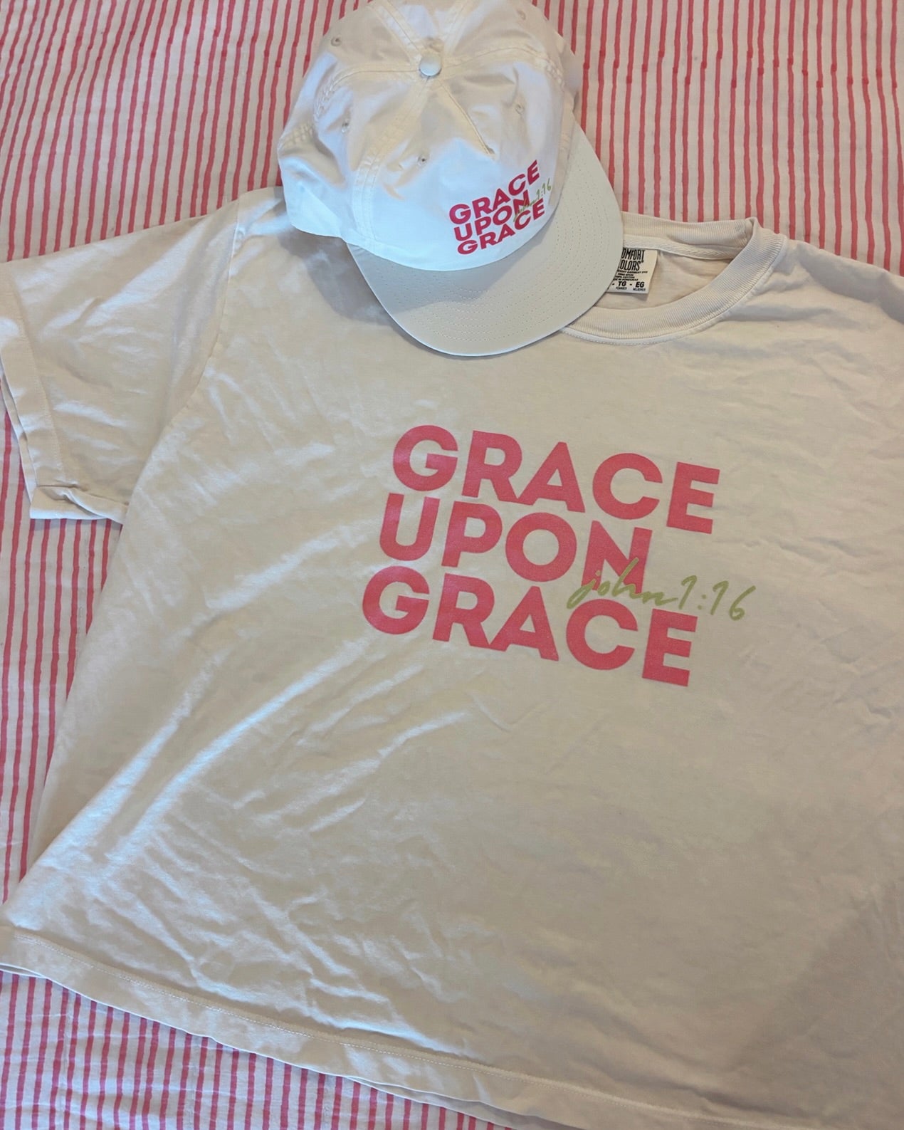 grace upon grace boxy tee