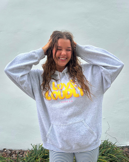 love loudly 2022 logo💖hoodie