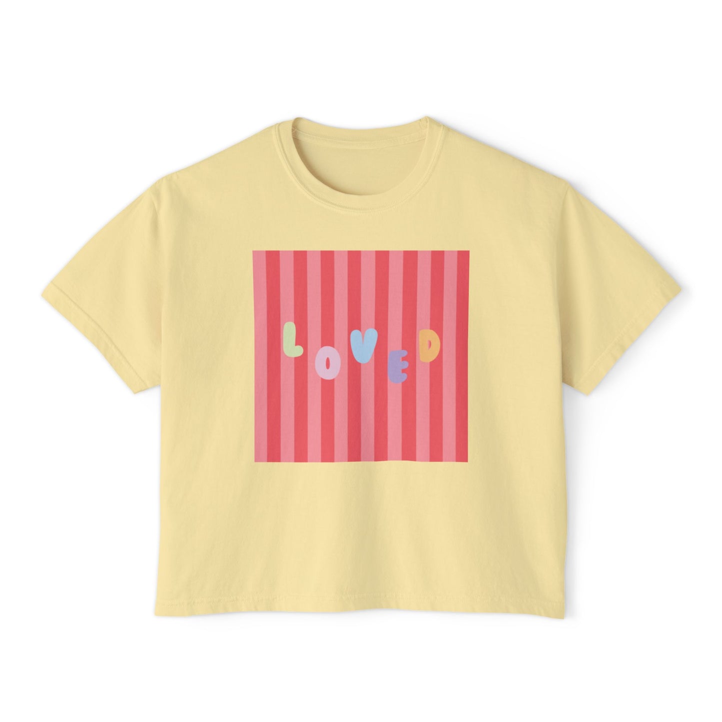 loved boxy tee
