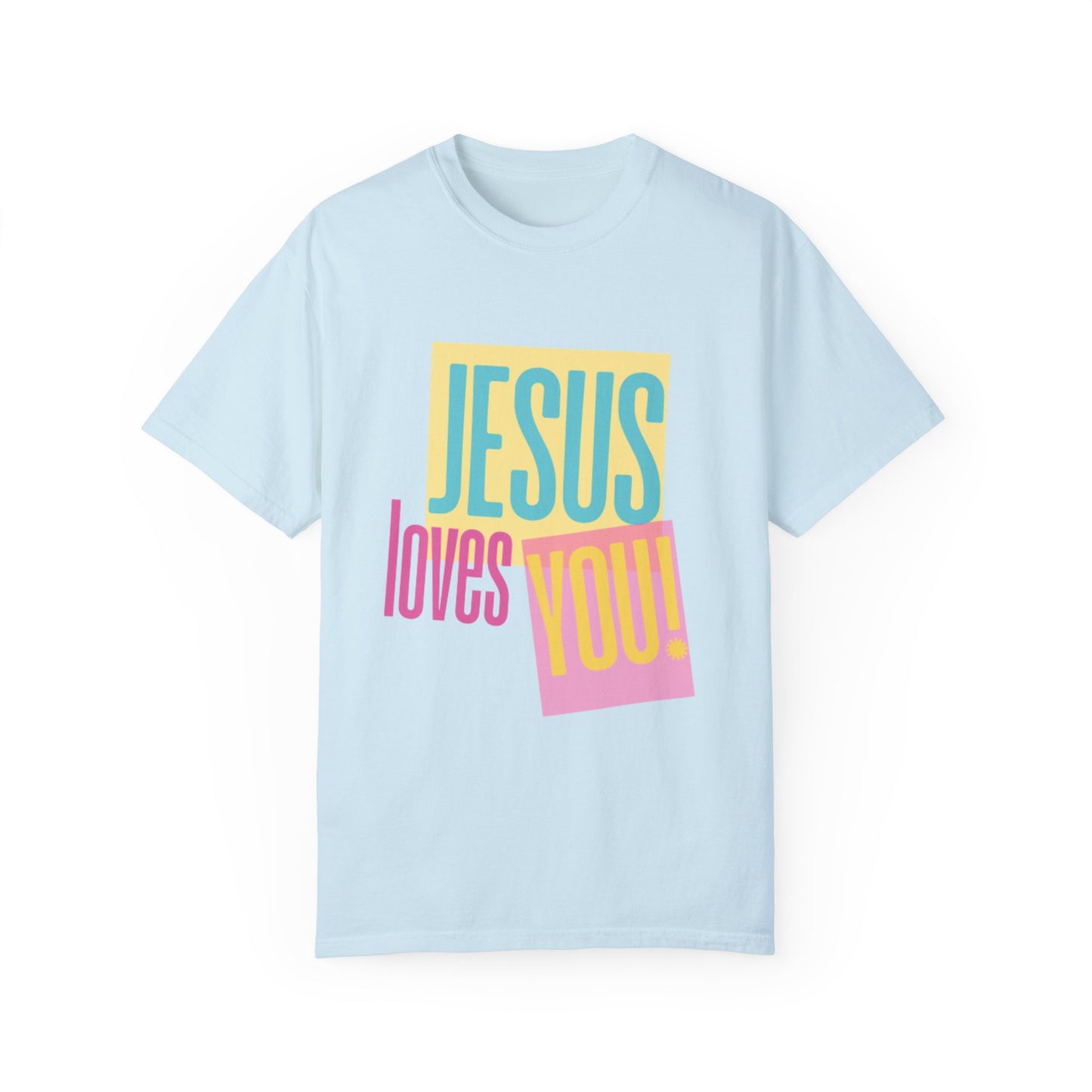 retro JESUS LOVES YOU tee